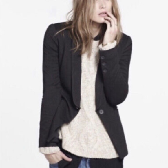 MADEWELL black tux blazer size 8 - Picture 9 of 10